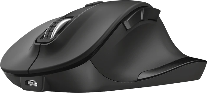 Trust Fyda Rechargeable Wireless Comfort Mouse schwarz, USB