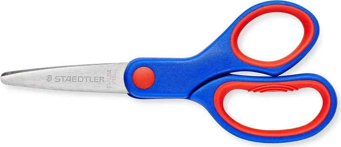 Staedtler Noris 965 Bastelschere, Rechtshänder, 140mm, blau (965 14 NBK) – Bild 2 von 6