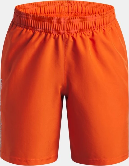 Under Armour Tech Woven Wordmark Hose kurz orange base/white (Junior)