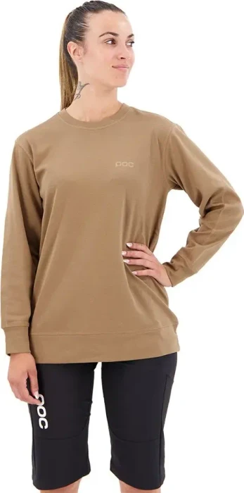 POC Poise Crew Sweatshirt jasper brown (Damen)