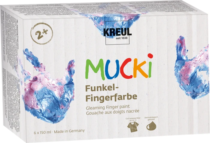 Kreul Mucki - Funkel-Fingerfarbe 150ml