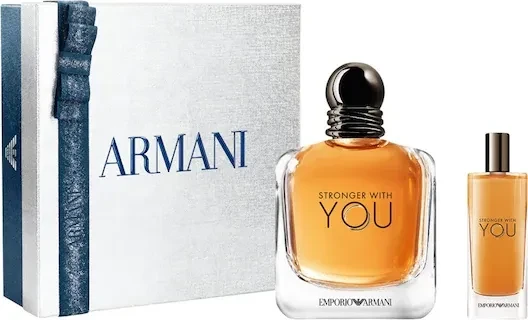 Giorgio Armani Emporio Stronger With You EdT 100ml + EdT 15ml Duftset