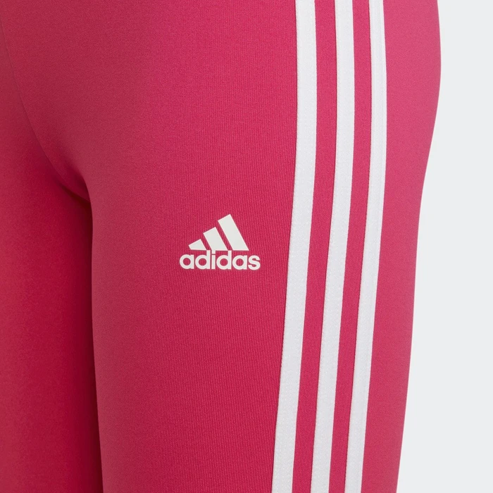 adidas Designed 2 Move 3-Streifen Hose lang team real magenta/white (Junior)