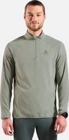 Odlo Zeroweight Warm Half Zip 2.0 Laufshirt langarm shadow (Herren)