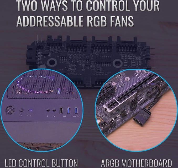 AeroCool Hive ARGB, Glasfenster