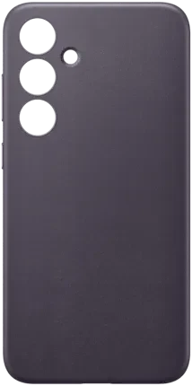 Samsung Hochuen Vegan Leather Case für Galaxy S24+ dark violet