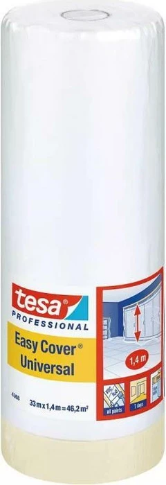 tesa Professional 4368 Easy Cover universal Abdeckfolie 33x1.4m