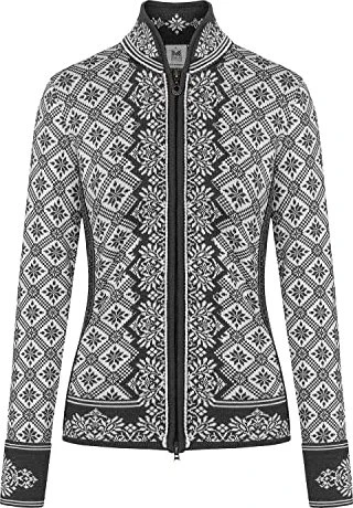 Dale of Norway Christiania Strickjacke charcoal/off white (Damen)