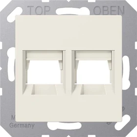 Jung Series AS Abdeckung für Modular-Jack Avaya, weiß