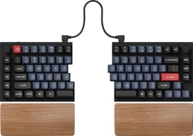 Keychron PR25 Wooden Palm Rest für Keychron Q11, Handballenauflage (Tastatur), braun