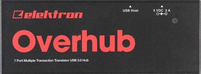 Elektron Overhub USB-Hub, 7x USB-A 3.0, USB 3.0 Micro-B [Buchse]
