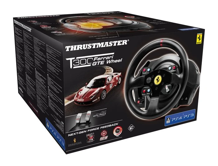 Thrustmaster T300 Racing Wheel Ferrari GTE (PS4/PS3/PC)