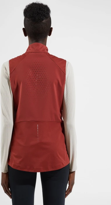 Odlo Zeroweight Warm Laufweste spiced apple (Damen)
