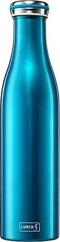 Lurch To Go Isolierflasche 750ml wasserblau