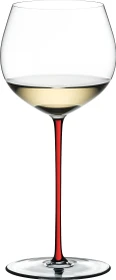 Riedel Fatto A Mano Oaked Chardonnay Weißweinglas rot