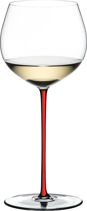 Riedel Fatto A Mano Oaked Chardonnay Weißweinglas rot