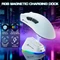 Attack Shark V3 PRO Tri-mode Wireless Gaming Mouse mit Ladestation, weiß, USB/Bluetooth Vorschaubild
