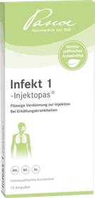 Infekt 1-Injektopas Flüssige Verdünnung zur Injektion Ampullen, 10 Stück