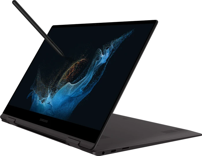 Samsung Galaxy Book2 Pro 360 13, Graphite, Core i5-1240P, 8GB RAM, 256GB SSD, DE