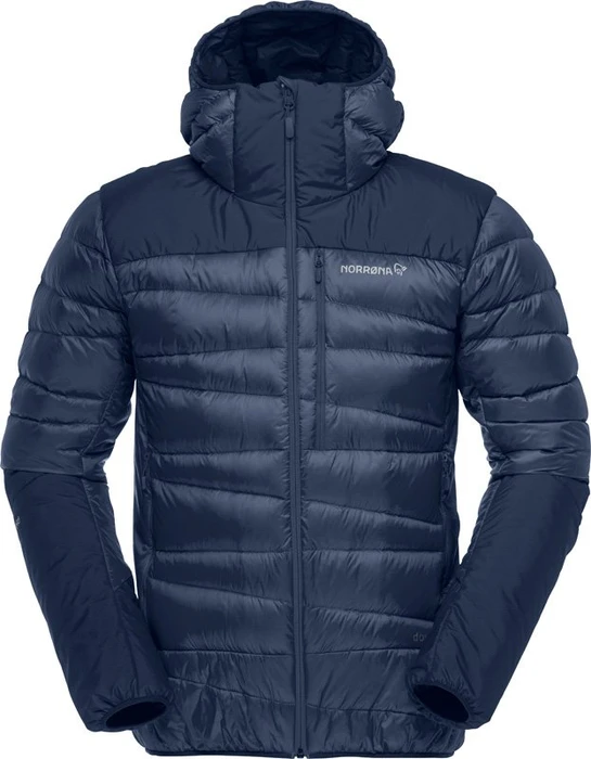 Norrøna falketind down750 Hood Funktionsjacke indigo night blue (Herren)