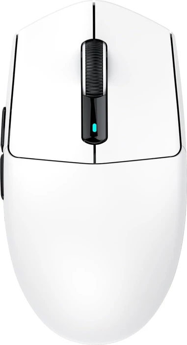 Attack Shark G3Pro Tri-mode Wireless Gaming Mouse mit Ladestation, White, USB/Bluetooth