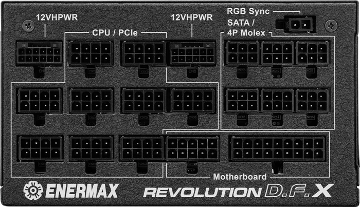 Enermax Revolution D.F. X 1650W, ATX 3.0