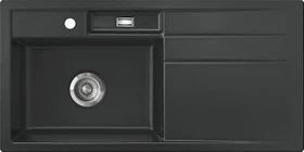 systemceram Bela 100 F Einbau Becken links schiefer