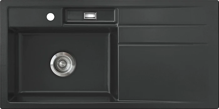 systemceram Bela 100 F Einbau Becken links schiefer