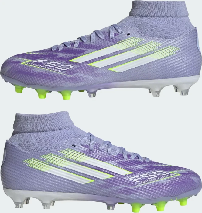 adidas F50 Sparkfusion League FG/AG violet tone/lucid lemon/purple rush (Damen)