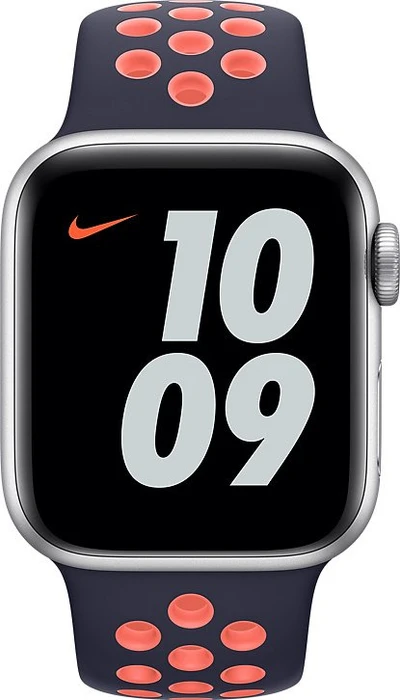 Apple Nike Sportarmband Regular für Apple Watch 40mm Blue Black/Bright Mango