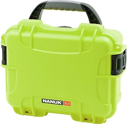 Nanuk 904 Schutzkoffer mit Schaumstoff Limette