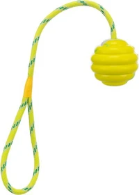 Trixie Wellenball am Seil für Hunde, grün (Lime)