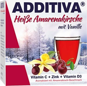 Additiva Heiße Amarenakirsche mit Vanille Pulver, 100g