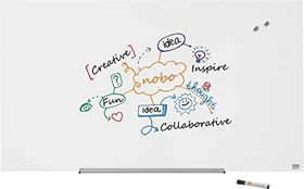Nobo Impression Pro Whiteboard Glas 57" 57", weiß, 126x71cm