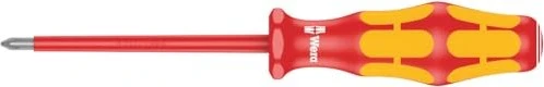 Wera Kraftform Plus Serie 100 VDE 162 i PH Kreuzschlitz Schraubendreher, PH0x80mm