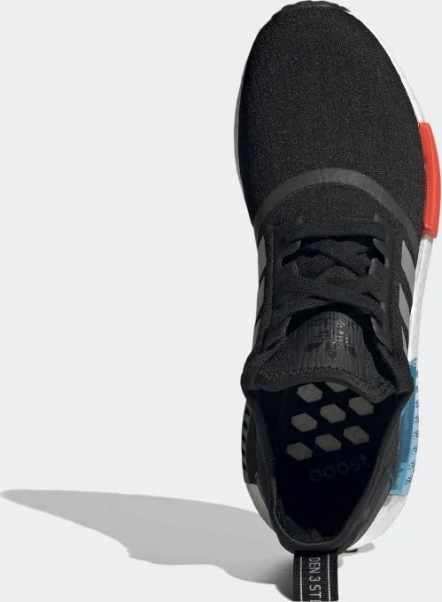 adidas NMD_R1 core black/silver metallic/solar red (Herren)