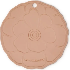 Le Creuset Topfuntersetzer Blume 20cm peche