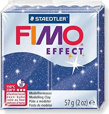 Staedtler Fimo Effect 57g glitter blau