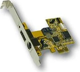 Exsys 1x SATA 3Gb/s/1x eSATA, PCIe x1 (EX-3500)