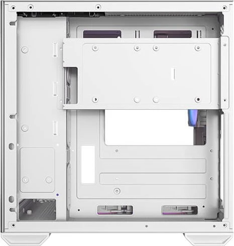 Antec CX60M ARGB, weiß, Glasfenster