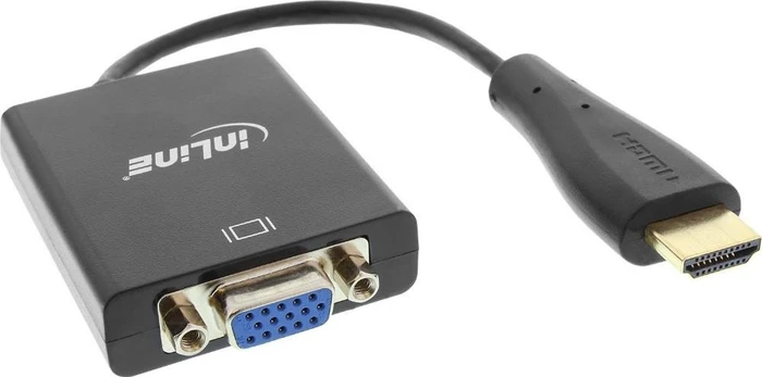 InLine HDMI zu VGA Adapter mit Audio