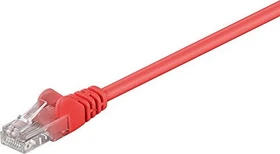 goobay Patchkabel, Cat6, U/UTP, RJ-45/RJ-45, 3m, rot