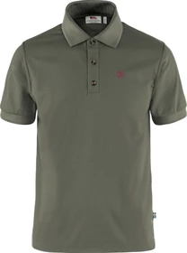 Fjällräven Crowley Pique Poloshirt kurzarm mountain grey (Herren)