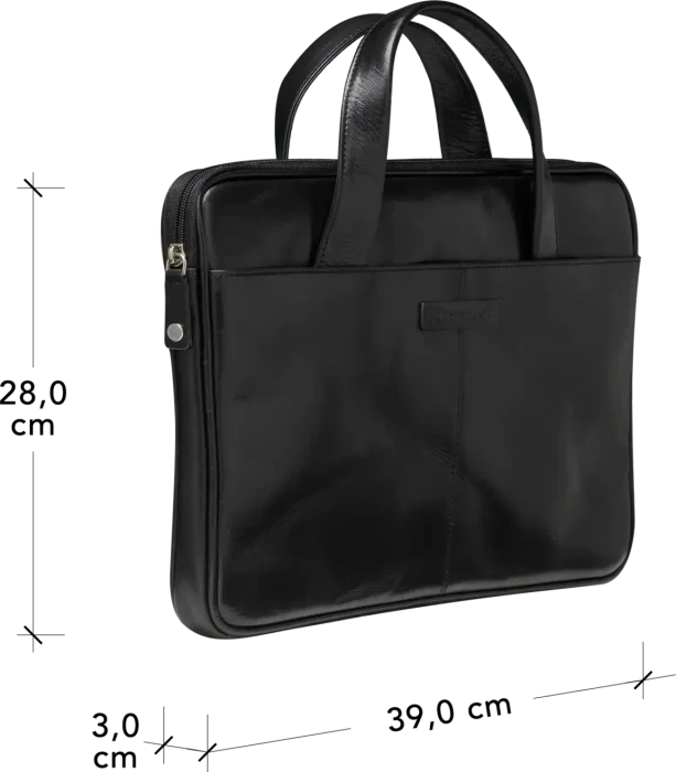 dbramante1928 Silkeborg 15" Laptop-Tasche, Schwarz