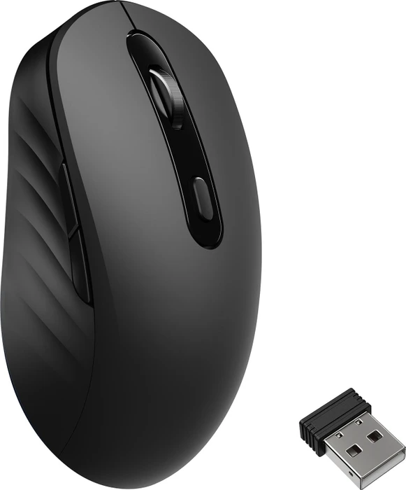 Keychron BM25 Wireless Mouse schwarz, USB/Bluetooth