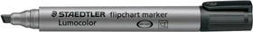 Staedtler Lumocolor Flipchartmarker 356 B schwarz