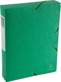 Exacompta Scotten Archivbox 60mm, A4, grün, 10er-Pack