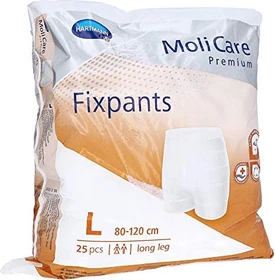 Hartmann MoliCare Premium Fixpants long leg Fixierhose Größe L, 25 Stück