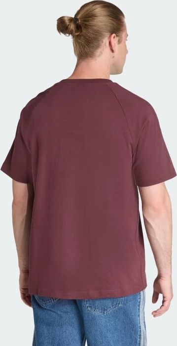 adidas Premium Essentials T-Shirt kurzarm aurora ruby (Herren)