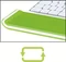 Leitz Ergo WOW höhenverstellbare Handgelenkauflage für Tastatur, grün/weiß Vorschaubild